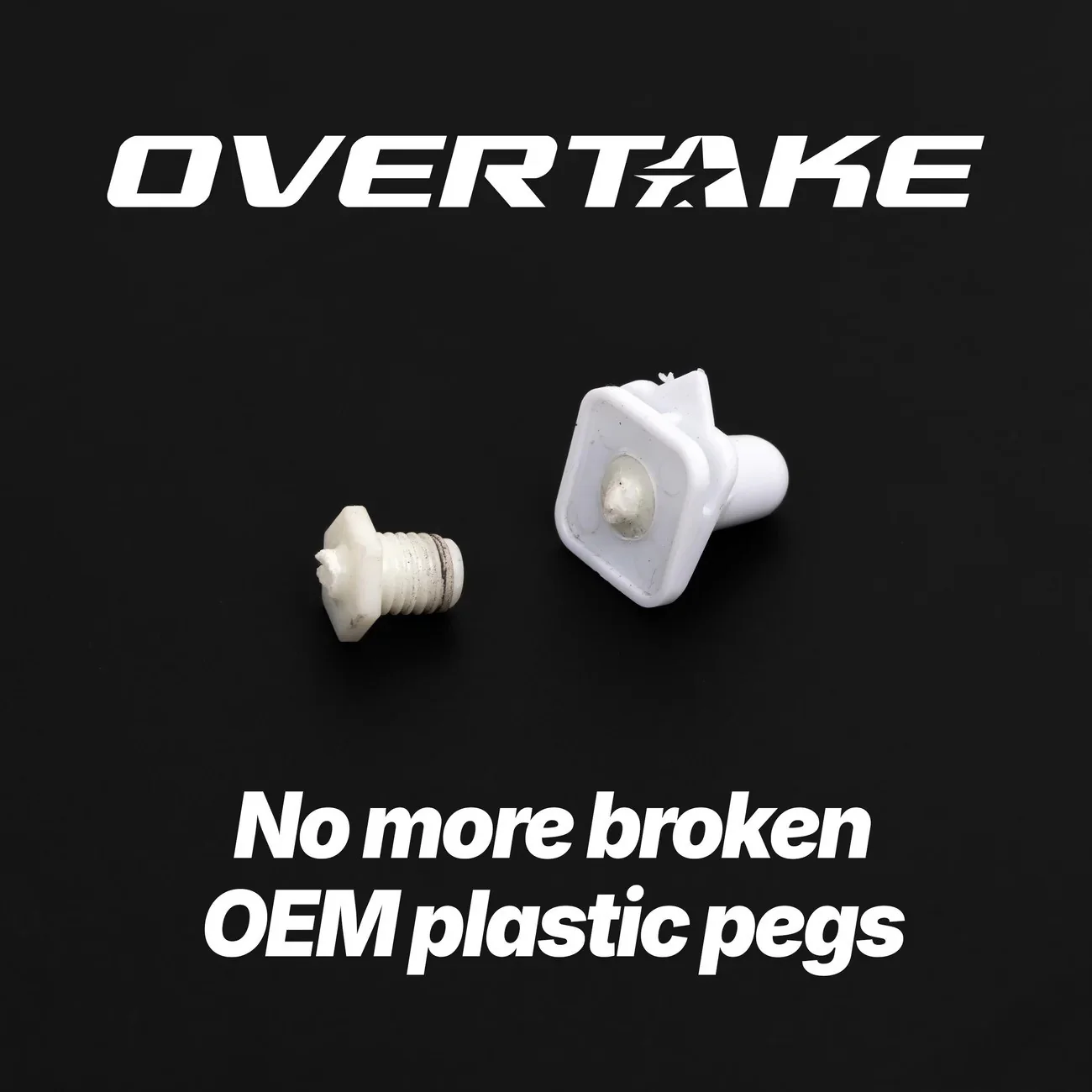 OVERTAKE Stainless Steel Tail Light Pegs - 2022+ Subaru WRX - Image 3