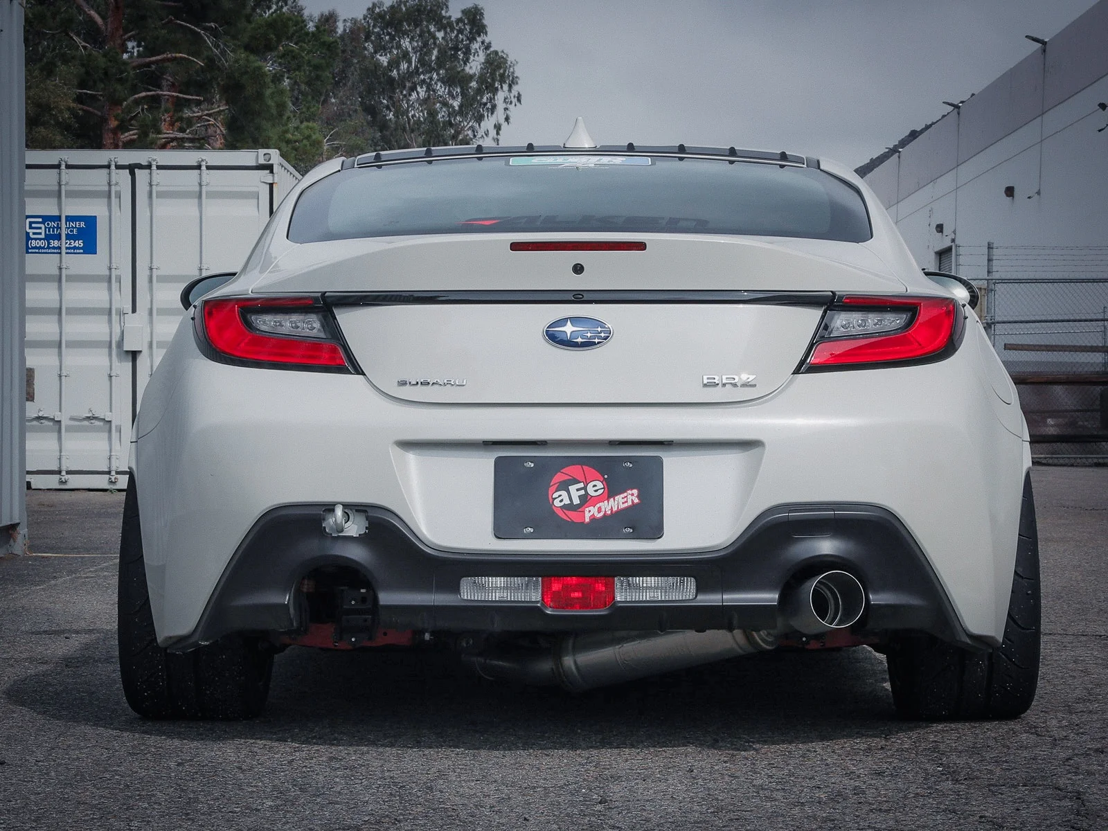 aFe Takeda 3 IN 304 Stainless Steel Cat-Back Exhaust System w/ Brushed Tip - 2013-2022+ Subaru BRZ / Toyota 86 / GR86 / Scion FR-S - Image 4