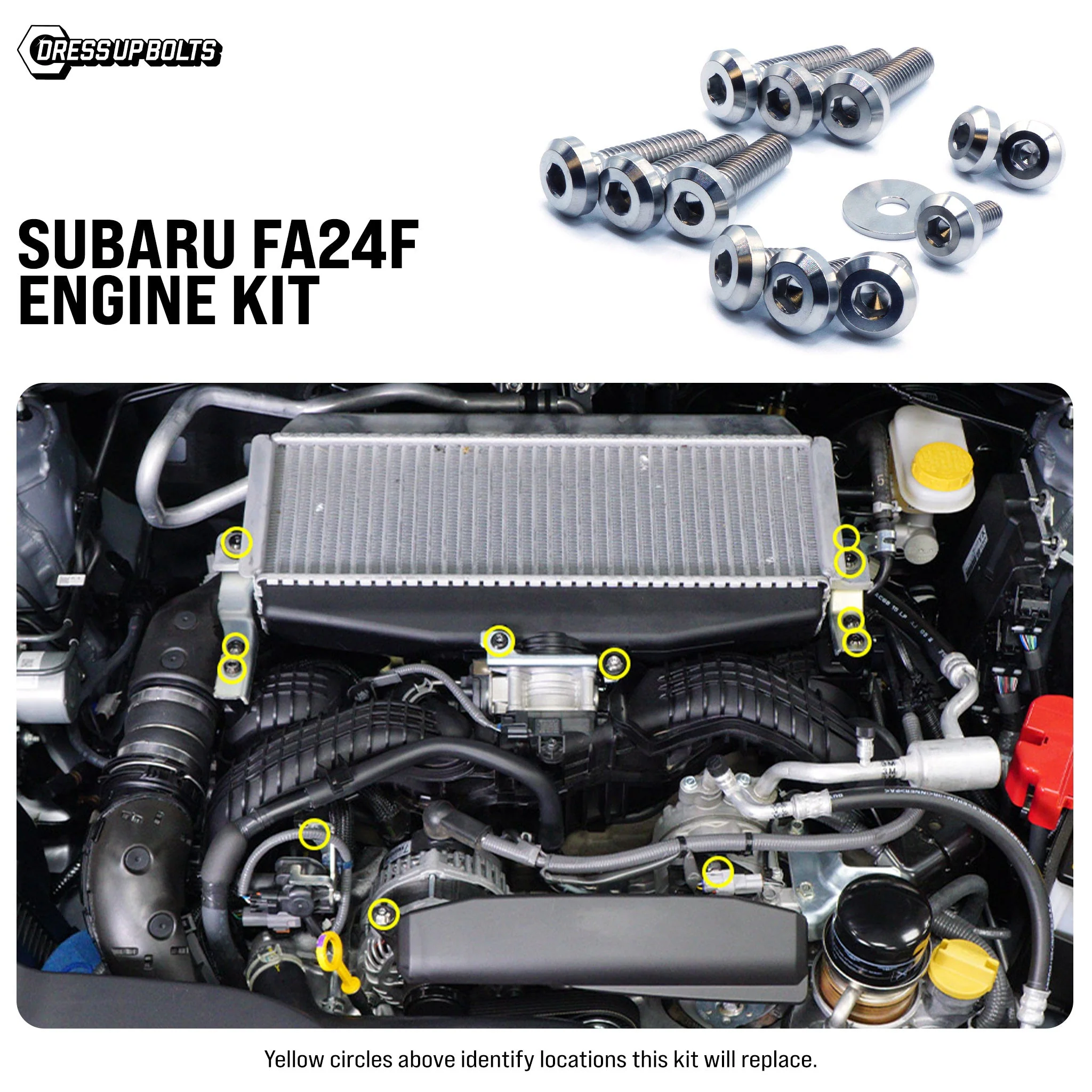 Titanium Hardware Engine Kit - FA24F Engine - Image 2