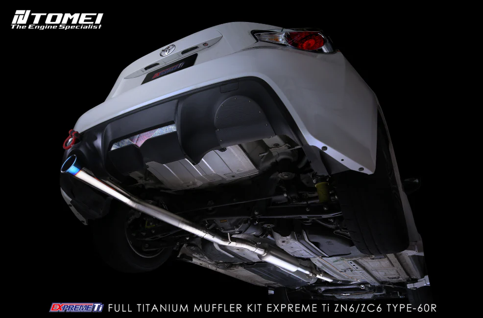 TOMEI Full Titanium Muffler EXPREME Ti Single TYPE-60R – 2013-2016 Scion FR-S / 13-21 Subaru BRZ / Toyota 86 & GT86 - Image 4