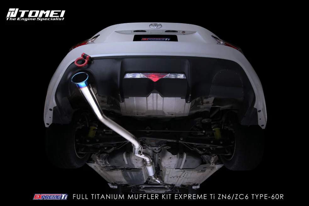 TOMEI Full Titanium Muffler EXPREME Ti Single TYPE-60R – 2013-2016 Scion FR-S / 13-21 Subaru BRZ / Toyota 86 & GT86 - Image 5