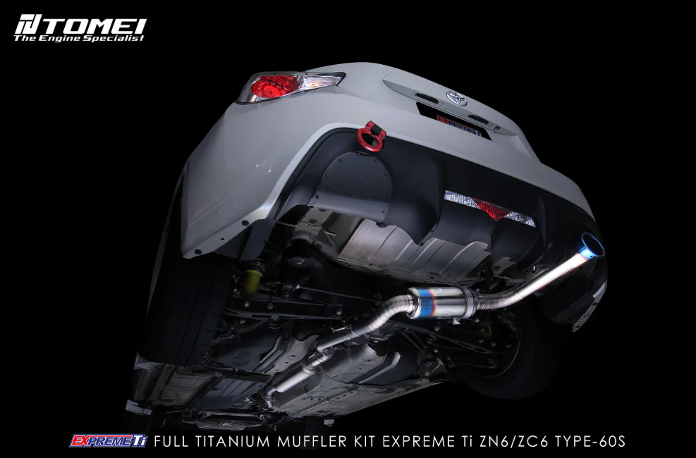 Tomei Full Titanium Muffler Expreme Ti Single TYPE-60S - 2013-2016 Scion FR-S / 13-21 Subaru BRZ / Toyota 86 & GT86 - Image 5