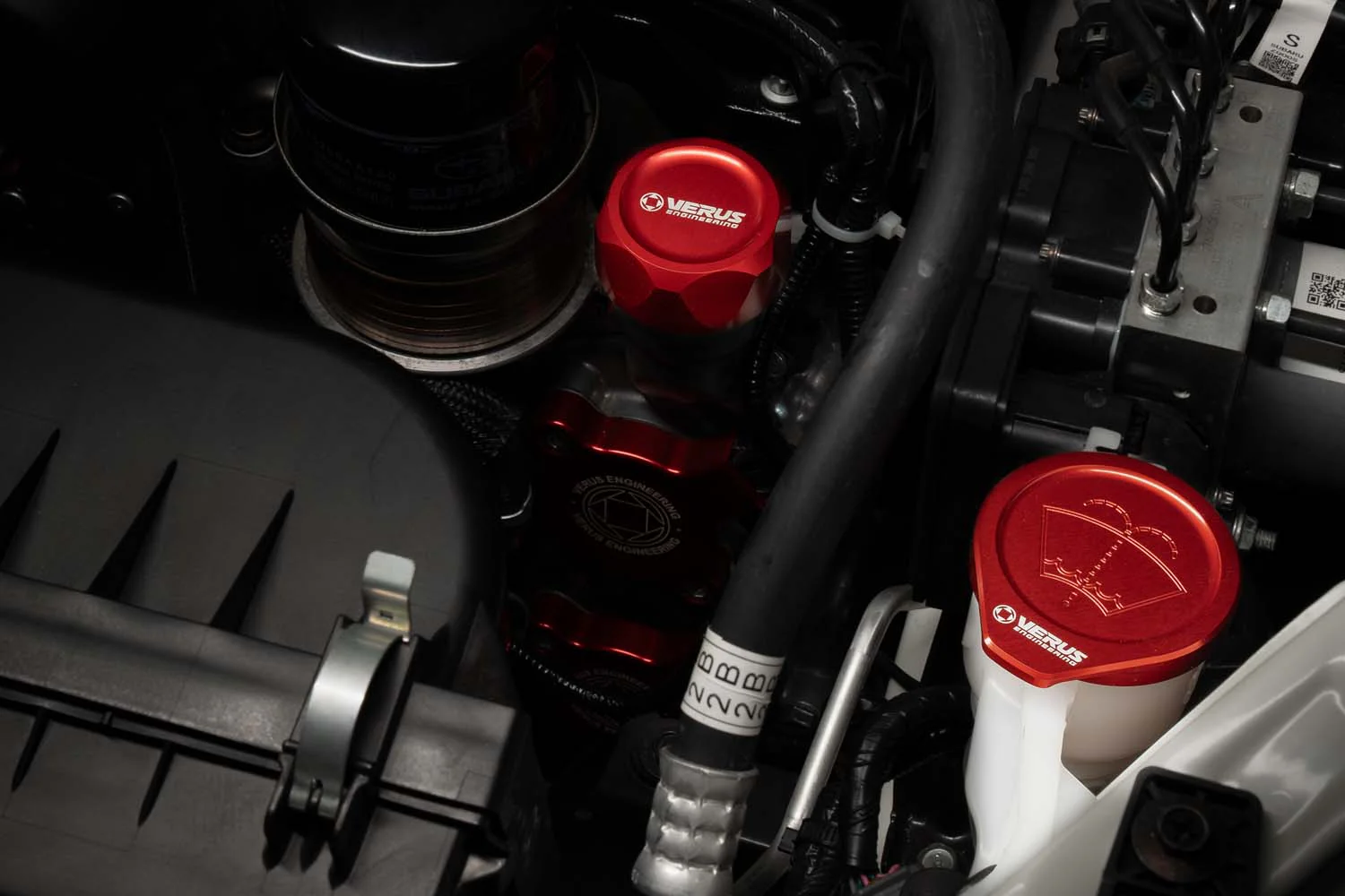 Verus Engineering Anodized Full Car Cap Kit - 2022+ Subaru BRZ / Toyota GR86 - Image 12