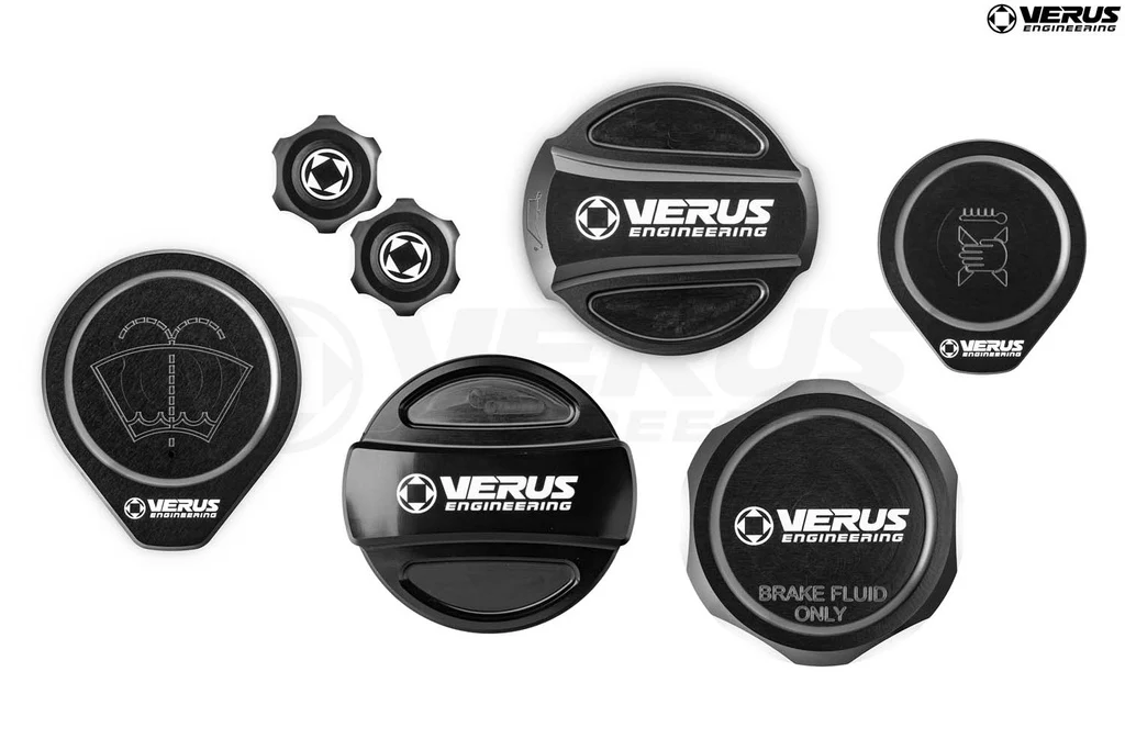 Verus Engineering Anodized Full Car Cap Kit - 2022+ Subaru BRZ / Toyota GR86 - Image 5