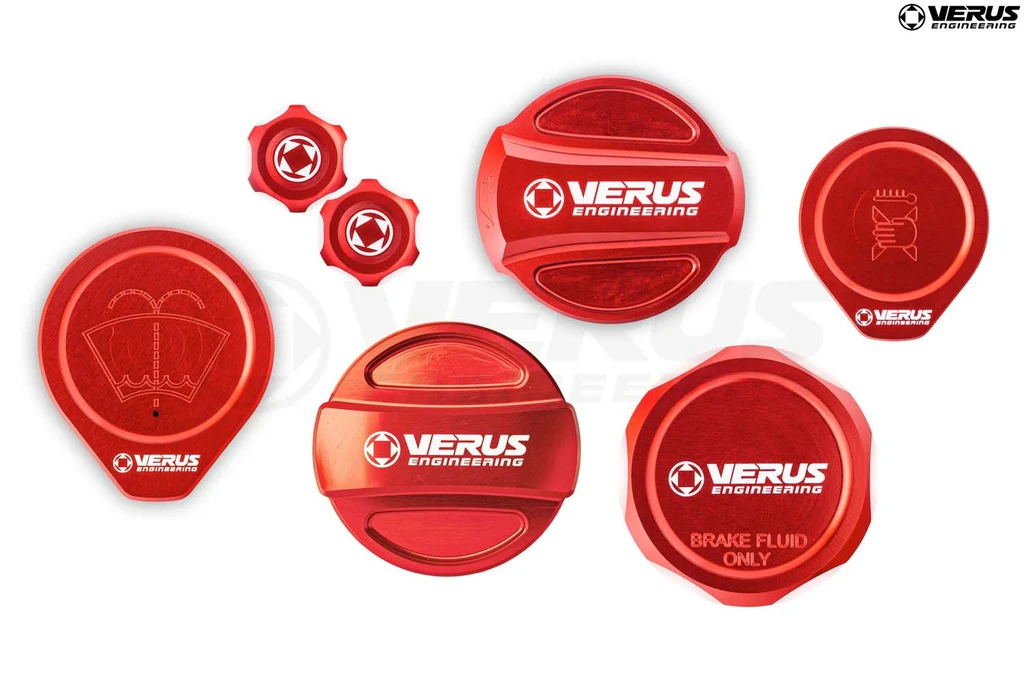 Verus Engineering Anodized Full Car Cap Kit - 2022+ Subaru BRZ / Toyota GR86 - Image 6