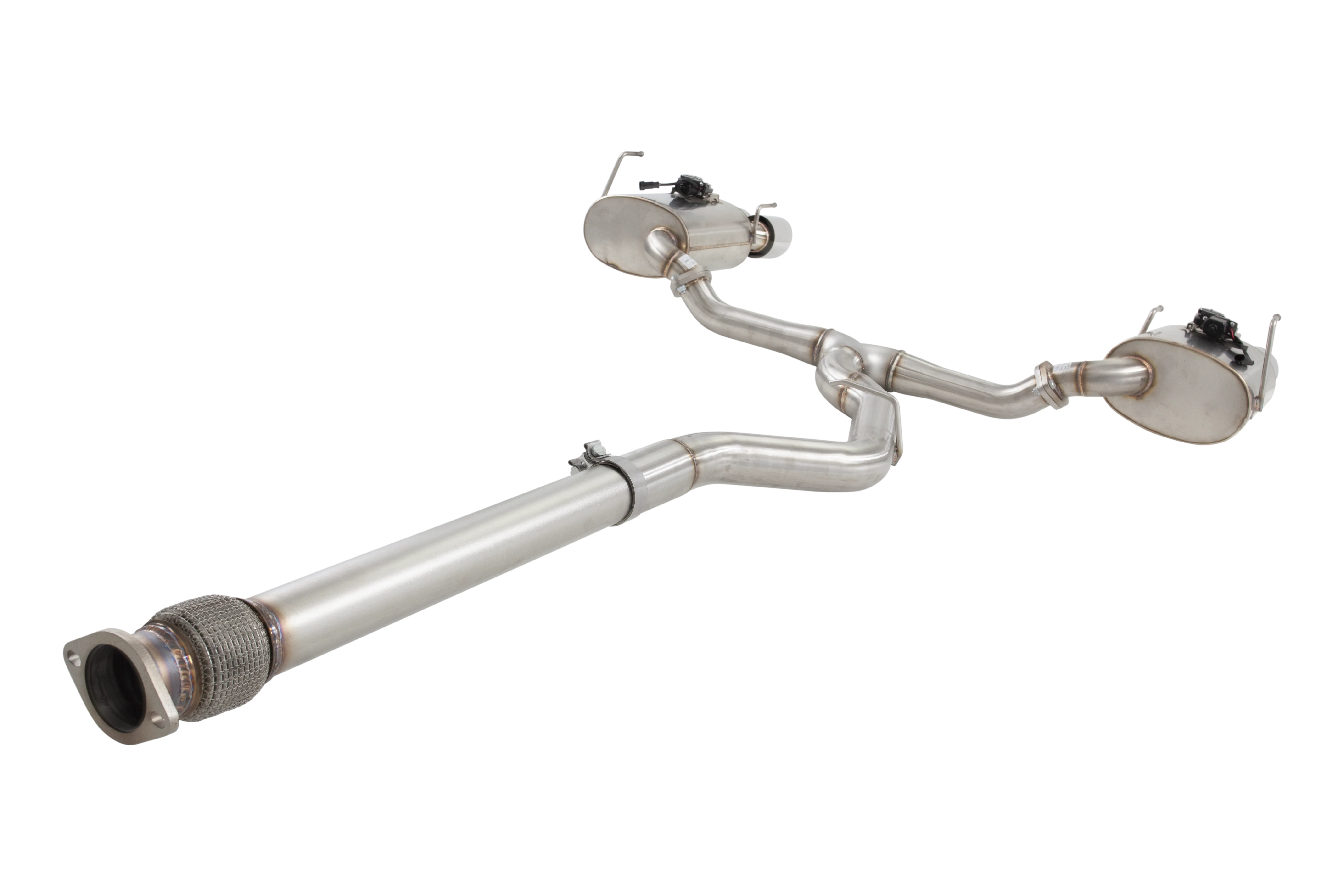 XForce 3" Varex Valved Quad Tip Cat-Back Exhaust System – 2022+ Subaru WRX - Image 13