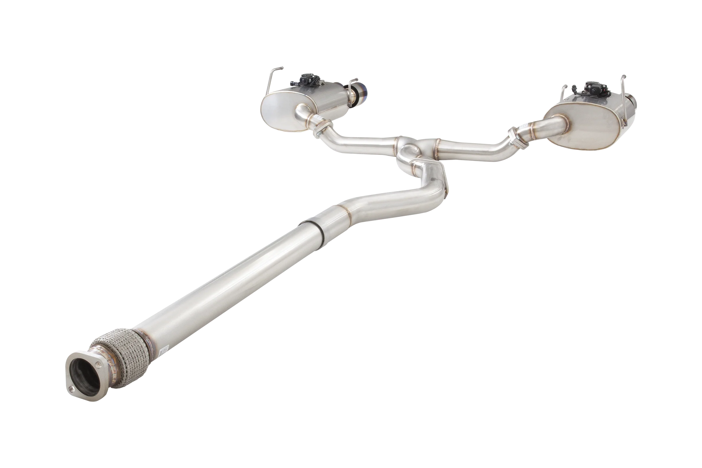 XForce 3" Varex Valved Quad Tip Cat-Back Exhaust System – 2022+ Subaru WRX - Image 4