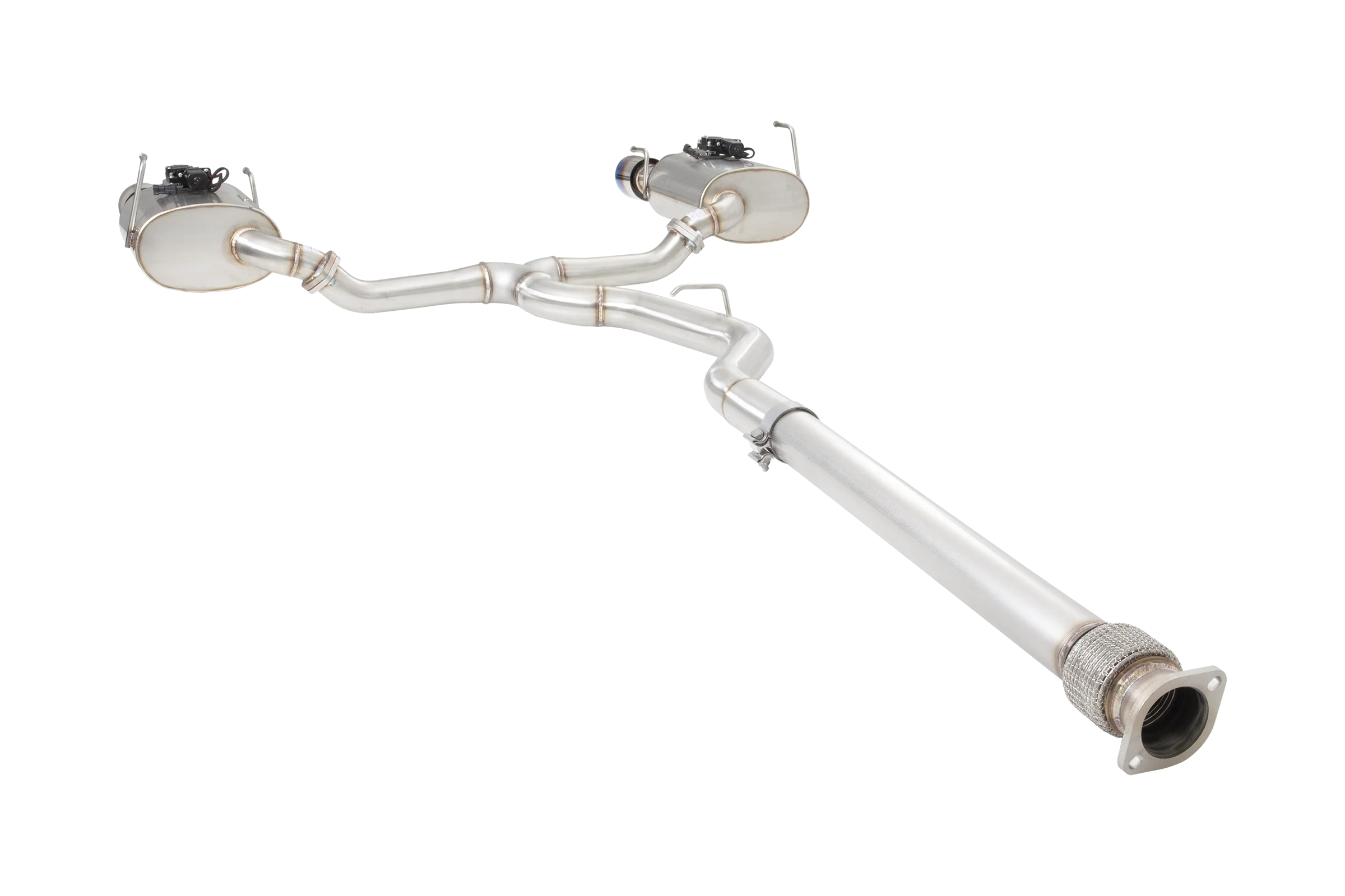 XForce 3" Varex Valved Quad Tip Cat-Back Exhaust System – 2022+ Subaru WRX - Image 5