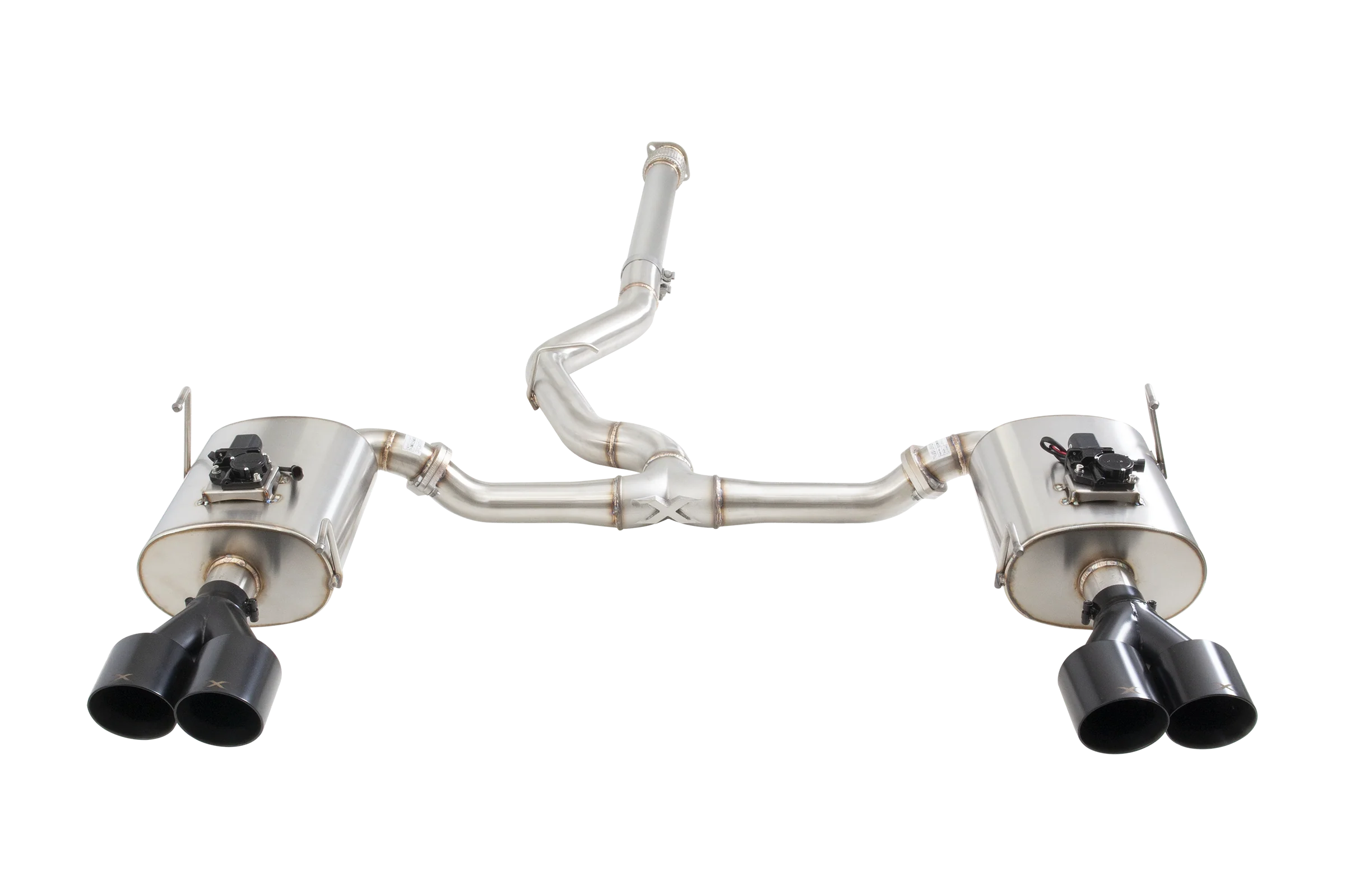 XForce 3" Varex Valved Quad Tip Cat-Back Exhaust System – 2022+ Subaru WRX - Image 9