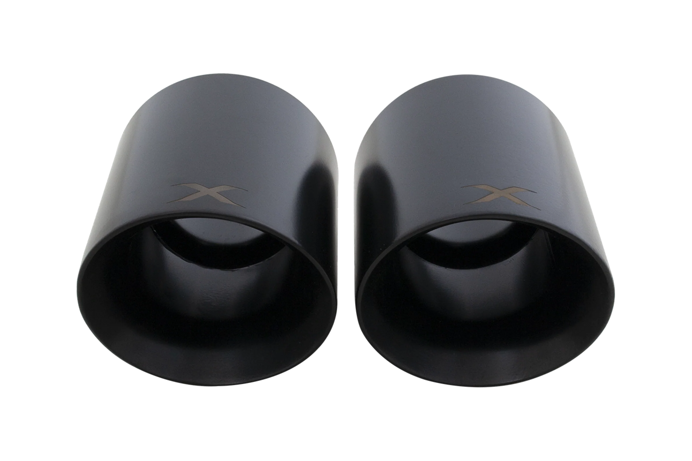 Xforce 4.5"in FR-S / BRZ / GR86 Exhaust Matte Black Tip Kit - Image 3